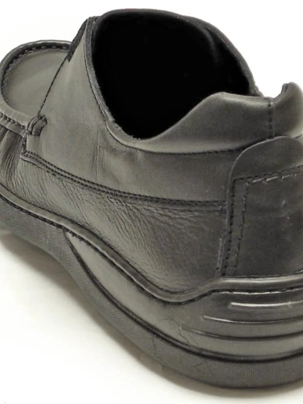 5422 Paco Black Leather Lace up Pinosos Made in Spain